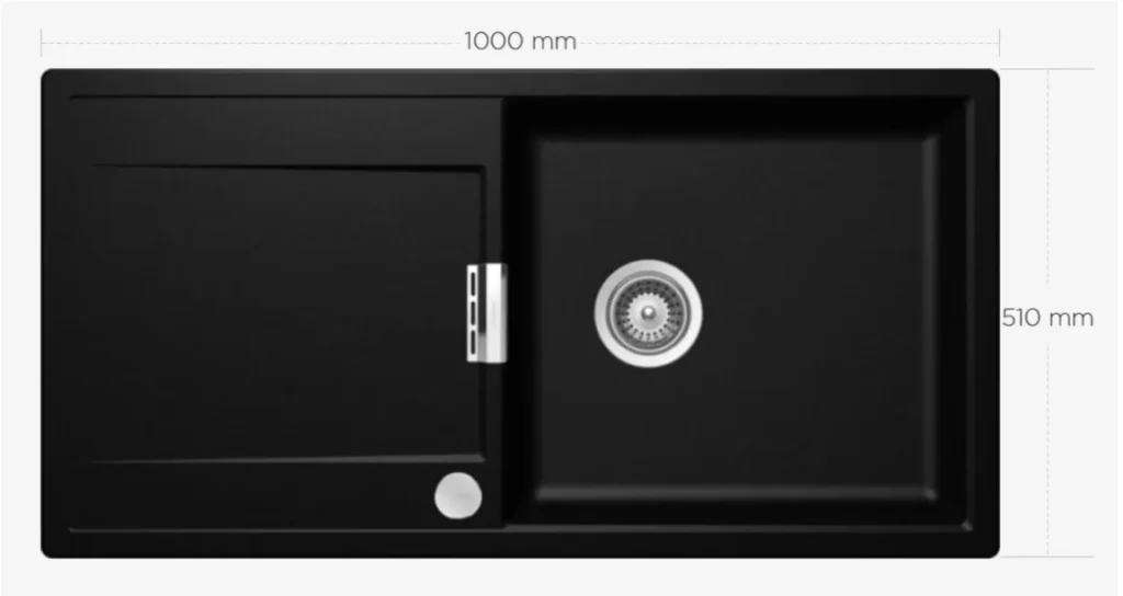 Kuhinjsko korito SCHOCK Mono D 100 L magma