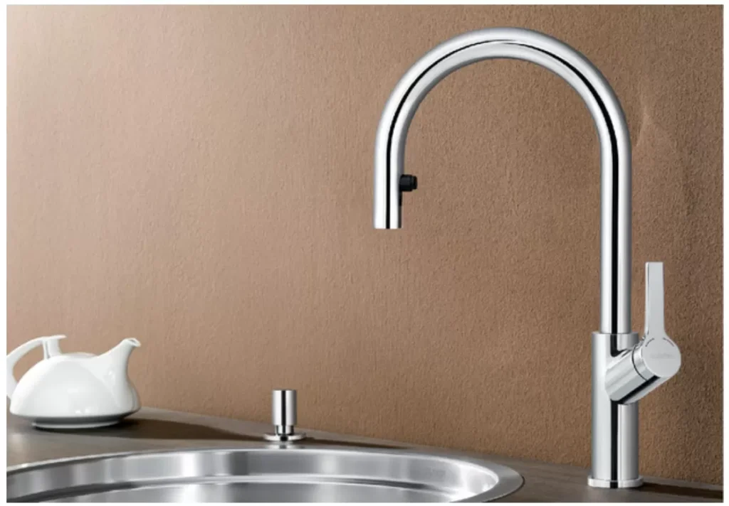 Kuhinjska armatura BLANCO CARENA - S Vario, HD, krom, 521356