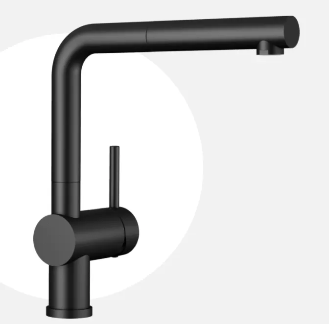Kuhinjska armatura BLANCO LINUS-S,HD, crna mat 525807