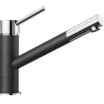 KANO HD antracit/krom Silgranit 525028