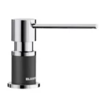 DOZIRNIK LATO, antracit/krom, izgled Silgranit 525810