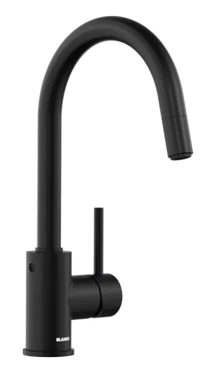 Kuhinjska armatura BLANCO MIDA- S II, HD, crna mat, izvlecna 526653