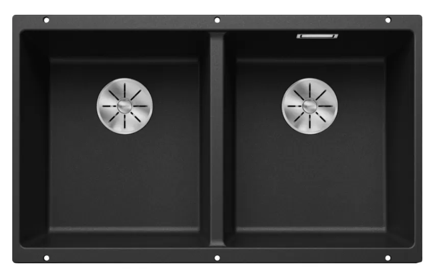 Kuhinjsko korito BLANCO SUBLINE 350/350-U, antracit 523574 + SIFON