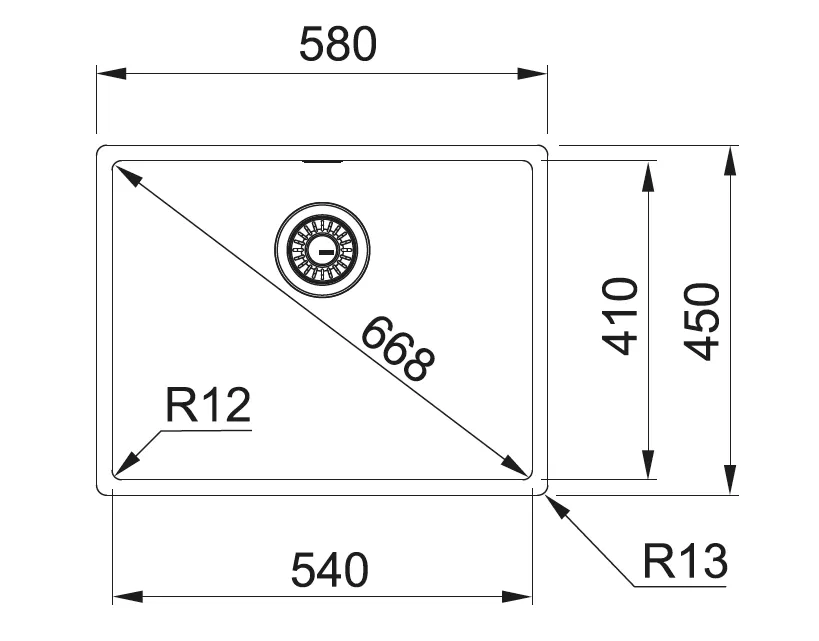 BXX 210/110-54 (Potisni gumb) 127.0375.278 + SIFON