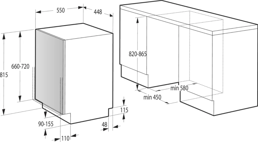 Pomivalni stroj GORENJE GV520E10 737514 M